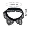 Women's Embroidery Decorative Fake Collar Shawl Wrap Hollow Out Detachable Versatile Collar Fashionable Shawl Shoulder Straps