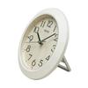 Seiko Clock Wall Body x Diameter KX245A, Clock/Table Clock, Natural, Radio-Controlled, Analog, Ivory, Size 20.3 4.4cm