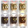 Smart Sensor Night Light Wireless Magnetic Corridor Passage Color Wall Lamp Rechargeable Owl Table Lamp Customizable