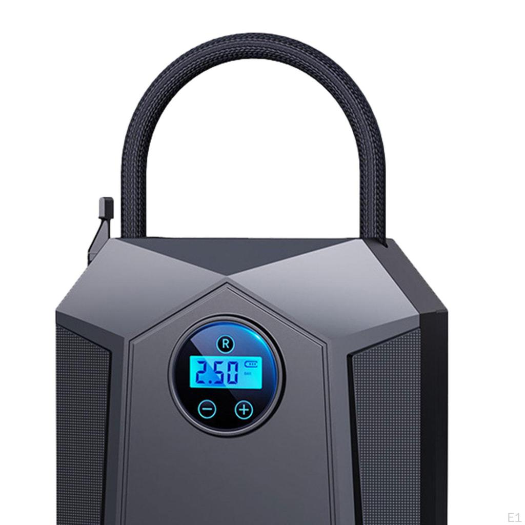 Tire Inflator Pump Fast Inflation Portable Rechargeable Car Compressor Air