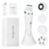4 In1 Electric Face Cleansing Brush Compress Therapy Facial Ultrasonic Washing Exfoliating Pore Clean Massager Blackhead Remover
