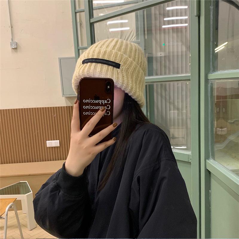 Мужская и женская теплая модная шапка на осень и зиму для пар — фото 16