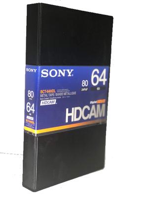 Sony HDCAM Band Großkassette 64 Minuten 1 Stück BCT-64HDL