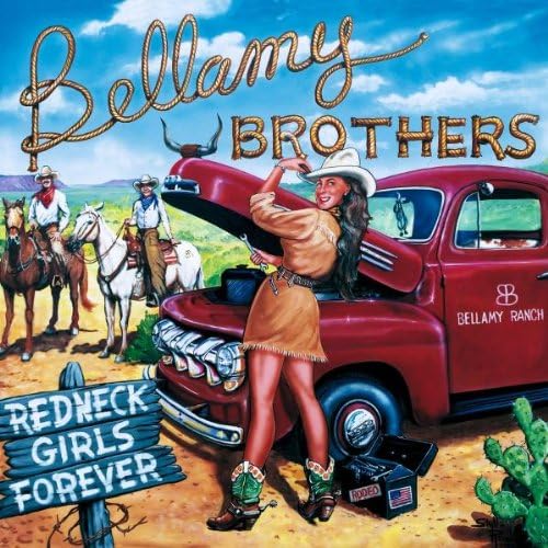 CD BELLAMY BROTHERS Redneck Girls Forever BB2002 Япония Рок Б/у