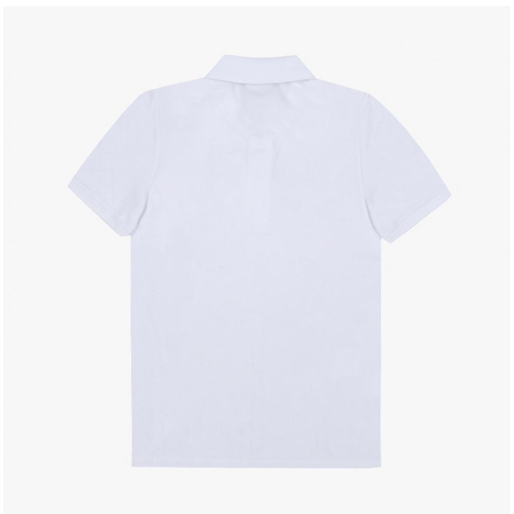 Maison KiTsune Fox Head PaTch Polo Mens ShorT Sleeve T shirT Pm00209kp0002