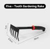 2 In 1 Heavy Duty Hoe Shovel Set Garden Tools for Digging Weeding Loosening Soil Ideal for Balcony Planting Vegetable Flower Gar