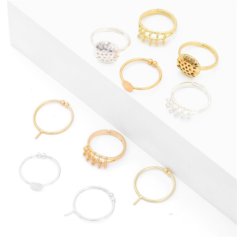 1 Stück Kupfer-Hängebeschichtungsring für DIY-Halskette, Armband, Ohrringe, Schmuckherstellung, Bastelzubehör