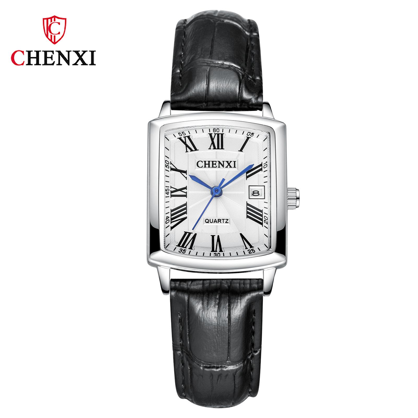 

Новые роскошные мужские часы высшего бренда с коробкой, повседневные часы с календарем, квадратные мужские кварцевые часы