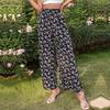 YYFS Women's Fashion Casual Floral Print Pants & Capris