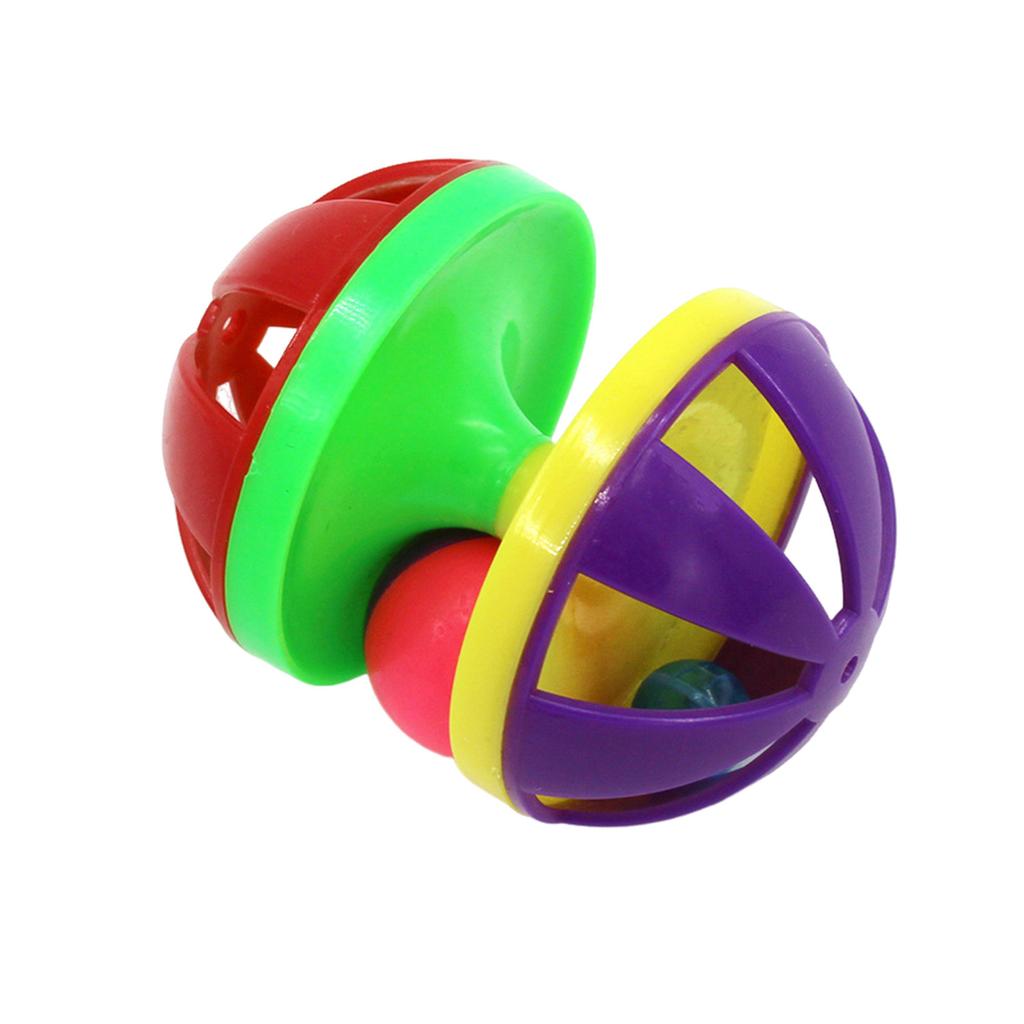 Cat Toy Bell Plastic Jingle for Cats Pounce Rattle Toys for Cat Training Game Interactive Playing Toy for Small Cat Dogs