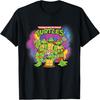 Mademark x Teenage Mutant Ninja Turtles - Origineel Teenage Mutant Ninja Turtles Kleurrijk Geschilderd T-shirt