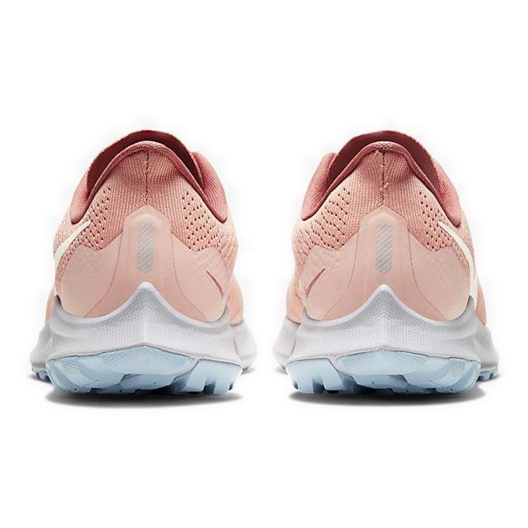nike air running zoom pegasus 36 trail trainers in pink