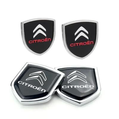Auto Metalen Sticker Schild Styling Embleem Voor Berlingo Xsara C3 XR C4 Cactus Picasso Sega Aircross C5 Elysee Accessoires