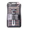 Three Layer Manual Shaver Blade Old-fashioned Practical Shaver Blade Men's 1 Knife Holder 19 Blade Heads