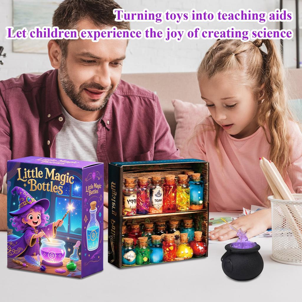Little Witch Magician Potion Bottle Set DIY Toy 30ml