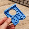 Tool Parts Woodworking Tools Guide Locator Hinge Hole Drilling Drill Bits Hinge Drilling Jig