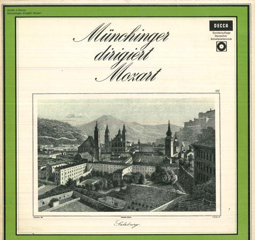 

LP Record KARL MUNCHINGER, STUTTGART CHAMBER - Mozart Ein Musikalischer Spass, K52 295394 DECCA Germany Classical Used