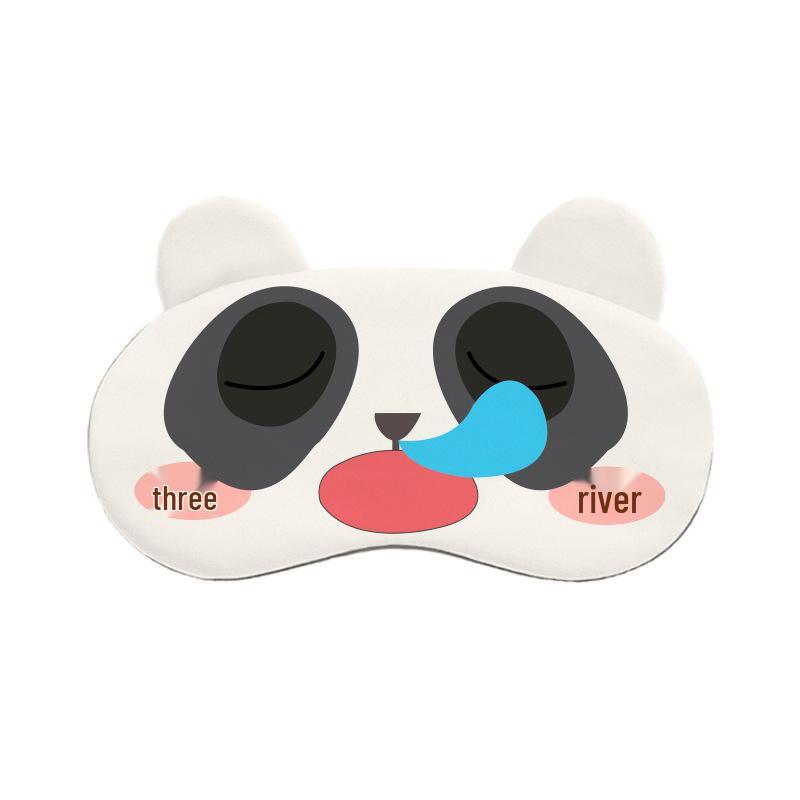Maschera per Occhi Carina a Cartone Animato per Bambini con Impacco Caldo/Freddo – Maschera per Dormire Oscurante con Opzione Ghiaccio e Logo Personalizzabile Disponibile