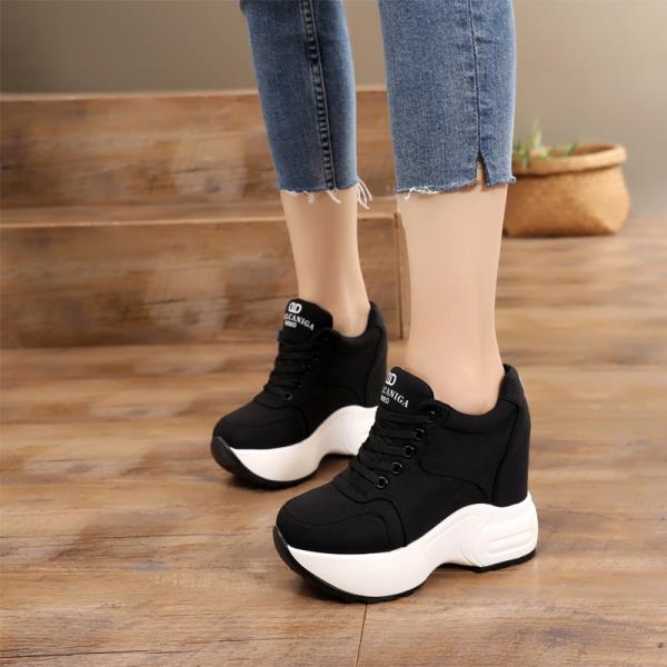 Fashion Shoes Women's Sneakers Summer 2025 Tennis Female Platform New Trainers Fashion Thick Sole Casual Wedge Autumn Super High Increas