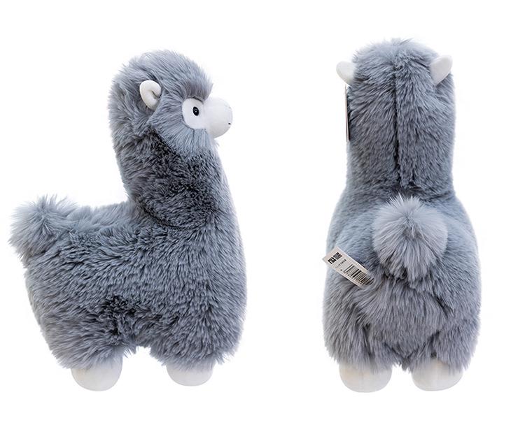 White Alpaca Plush Toy - Cartoon Simulation Doll & Comfort Companion