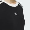Adidas Originals Knit Sports Slim Fit Crew Neck Short Sleeve T-Shirt Women Tops Black JI7048