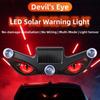Creative Car Demon Eye Light Suction Cup Installation LED Atmosphere Light  Universal
