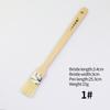 1Pc Wooden Handle Paint Brush  Acrylic Watercolor Gouache Wall Oil Drawing Artist Student Painting Art Supplies