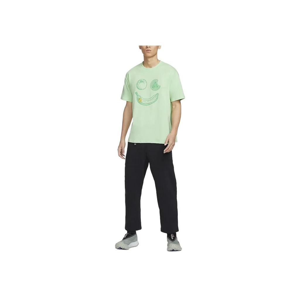 Nike ACG Series Hike Snacks Quick-Dry Casual Crew Neck Short Sleeve T-Shirt Men Tops Steam-Green FZ7206-376