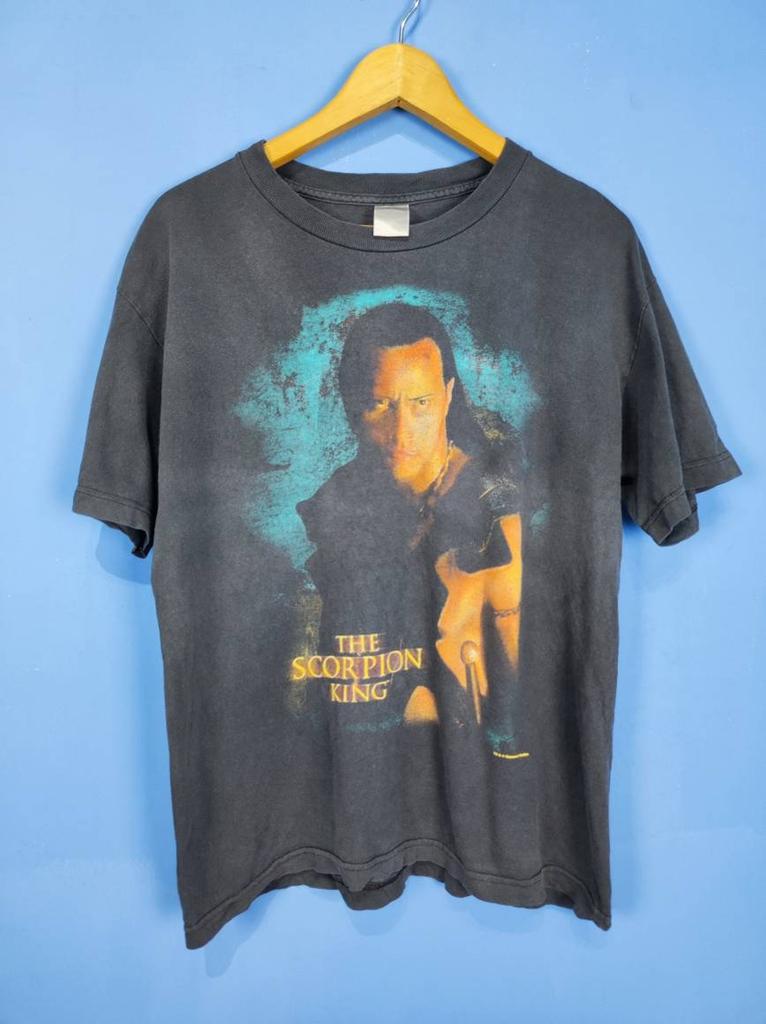 Vintage The Scorpion King Movie The Rock Dwyane Johnson Movie Shirts