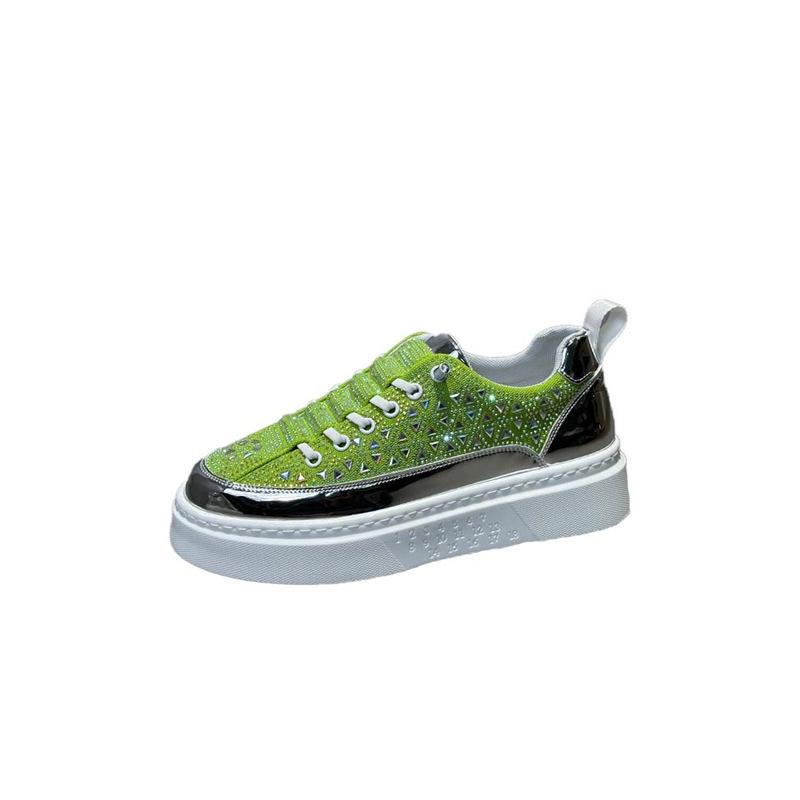 Hot Diamond Board Shoes New Comfortable Breathable Cloth Surface Soft Sole Casual Dl