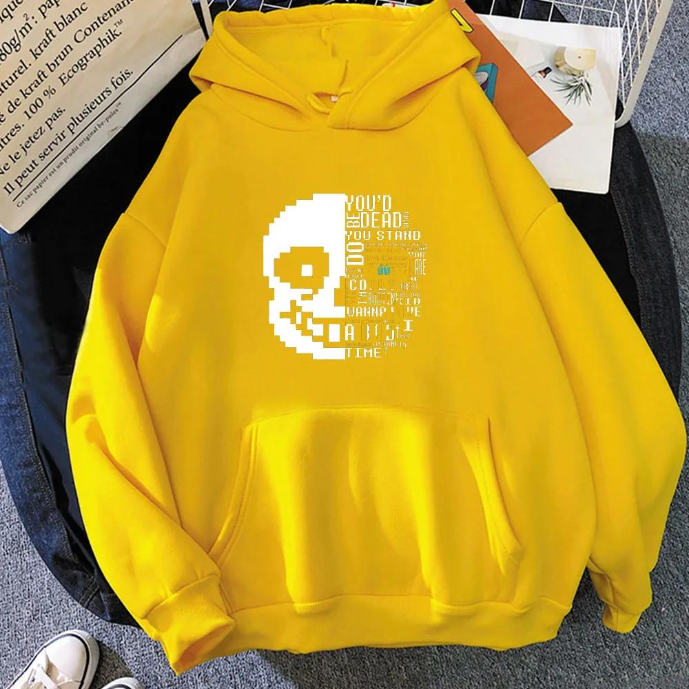Sans Papyrus New Fall/Winter Undertale Hoodie Print, Adult Unisex, High-Quality Outdoor Fitness & Jogging Sports Sweatshirt