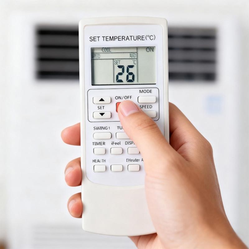 Air Conditioning Remote Control for H502E Air Conditioner Directly Replacement Remote Controller Accessories