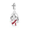 Orstarry S925 Silver Beads Pendant Characters Angel Cross Charm Religious Symbol For Bracelet DIY Jewelry Making Gifts
