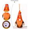 Cozy Harvest Festival Decorative Thanksgiving Gnome Figurine With Light Up Features