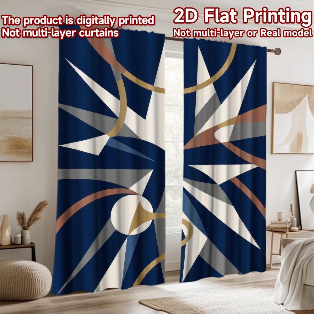 2D flat Photography Backdrop Background Banner Geometric Starburst Design 100% Polyester Family Party Decoration for Bedroom
