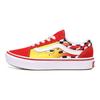Vans Comfycush Flame Checkerboard Durable Low-Top Skate Shoes Kids Sneakers VN0A4UHAXWC