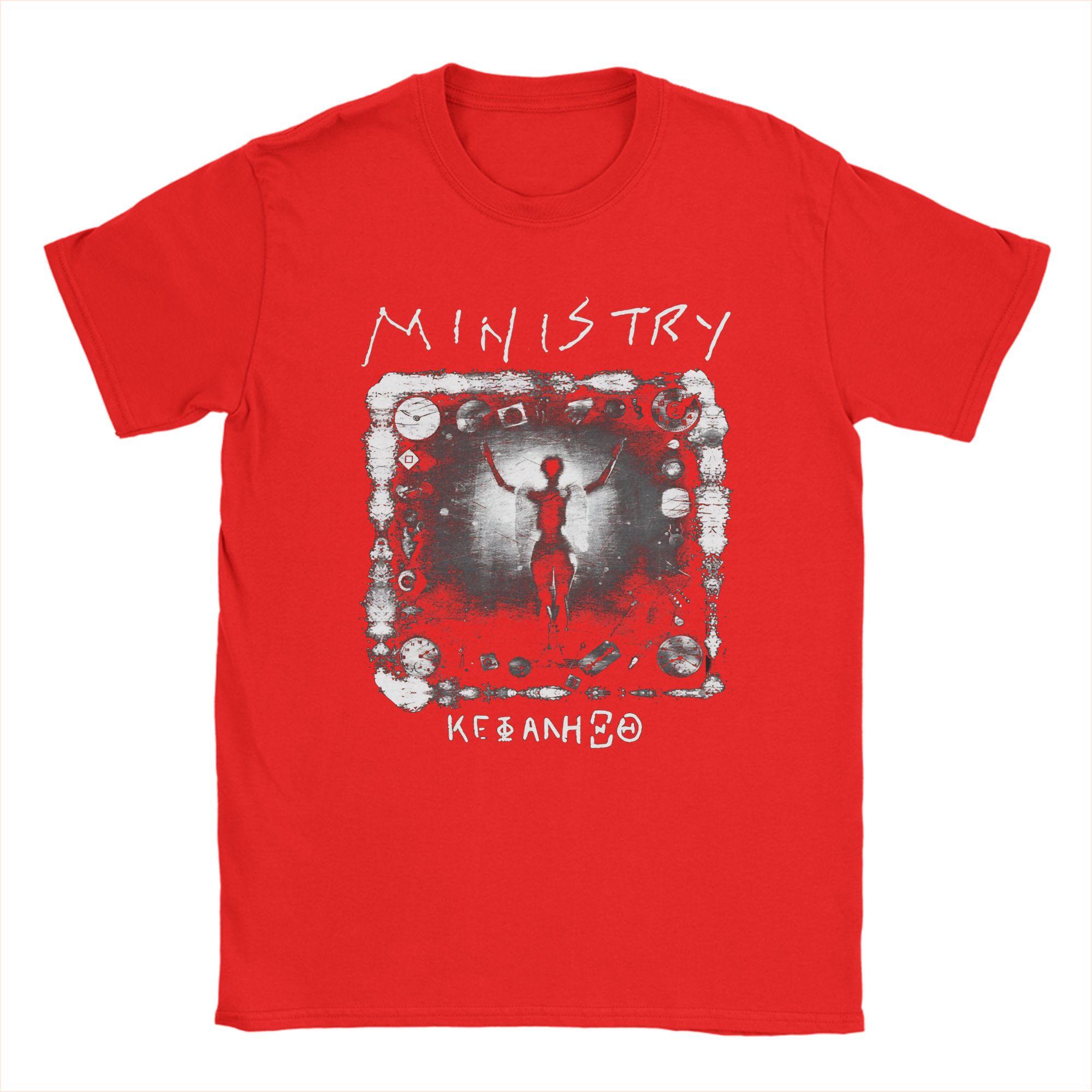 

industrial rock band T Shirt Unisex Cotton Unique TShirts Round Neck Tees Short Sleeve Clothing Birthday Present S