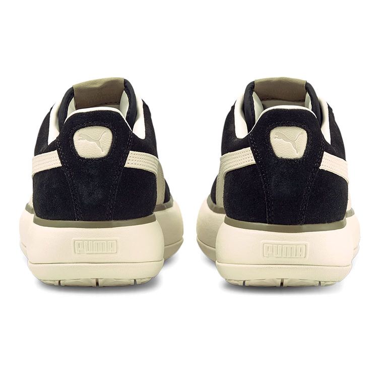 Puma Suede Mayu Infuse Unisex Sneakers Black Ivory-Glow 382550-02