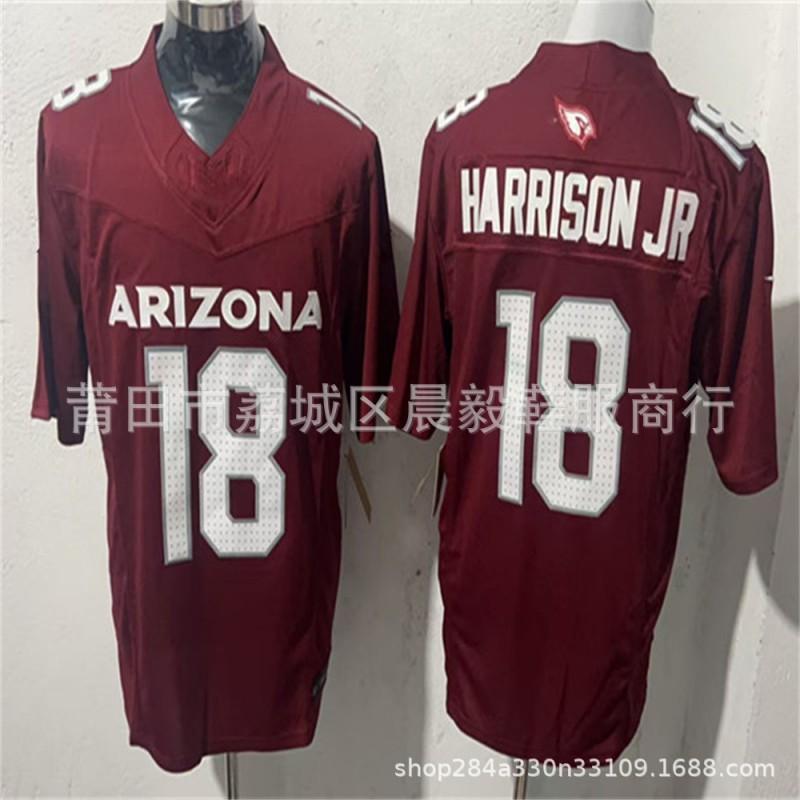 Arizona Cardinals NFL Football Jersey Stitched Team Uniform Men Black 1 18
