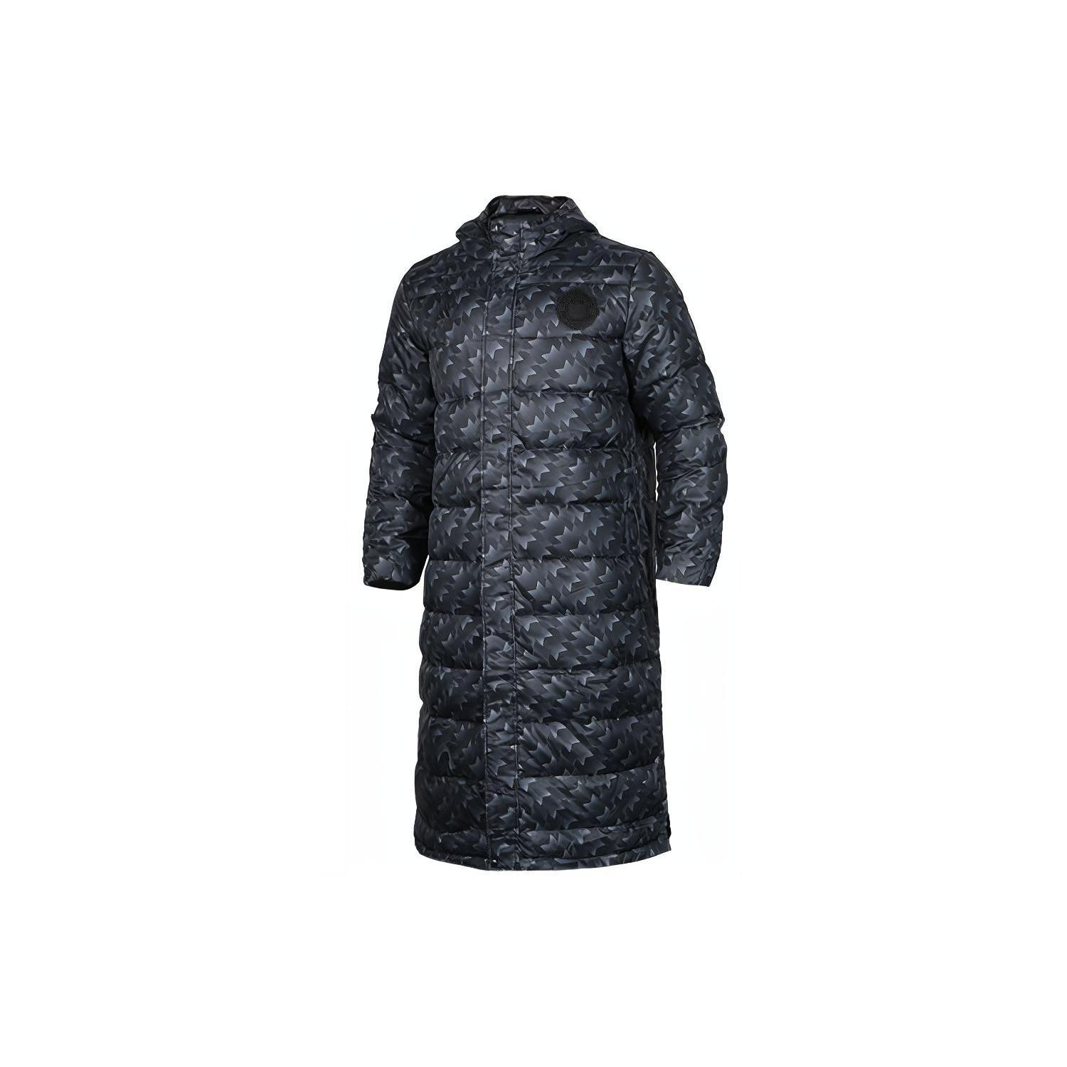 

Новый длинный пуховик Adidas с капюшоном, мужской, черный, BP6983 L