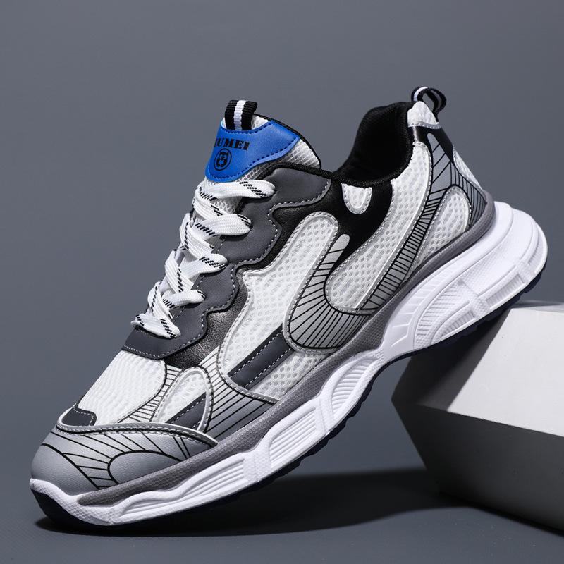 Plattform Männer Schuhe Mode Klobig Turnschuhe Männer Casual Schuhe Atmungsaktive Sport Papa Schuhe Männlichen Fitness Schuhe