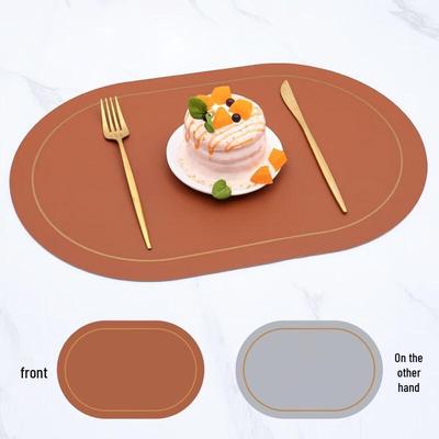 Dian High-End Ovale Leder-Platzsets