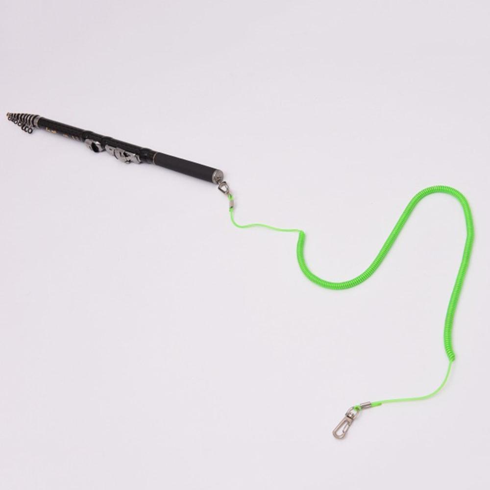 2PCS with Detachable Buckle Fishing Rod Lanyard Rope 5m Fishing Lanyard  Fishing Equipment