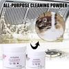 Kitchen Grease Remover Foam Cleaning Powder Multi Function Rust Removal Solution Heavy Oil Stain Clean Kitchenware