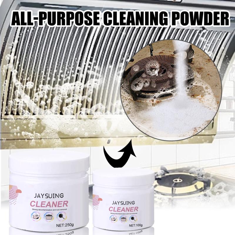 Kitchen Grease Remover Foam Cleaning Powder Multi Function Rust Removal Solution Heavy Oil Stain Clean Kitchenware