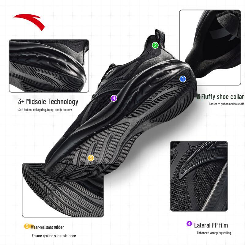 Anta C37 Cloud Comfort Cushioning Men's Running Shoes