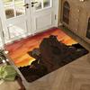 Fullmetal Alchemist Floor Mat Soft Thickened Absorbent Non-Slip Bedroom Living Room Door Mat Home Decor Flannel Rugs
