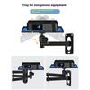 Foldable Projector Wall Mount With 5KG Load Capacity Double Swiveling Joints Full Motion Adjustable Arm