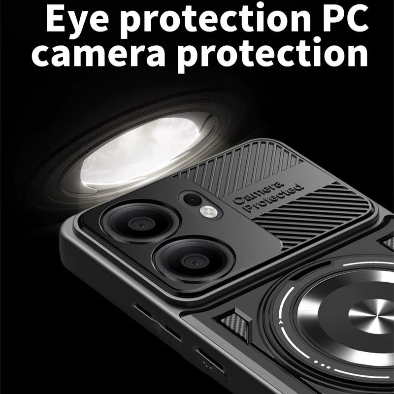 Armor Shockproof Case For OPPO Reno 13F 13FS 5G Reno 13 Reno13 Pro F FS Protective Cover Ring Stand Holder Fundas Coque Capa