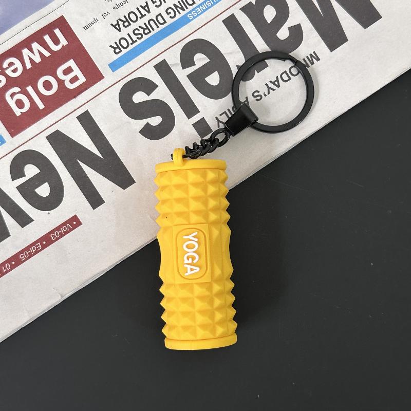 Finger Massage Mini Foam Roller Silicone Sports Style Foam Roller Shaped  Trinket Anti-Lost